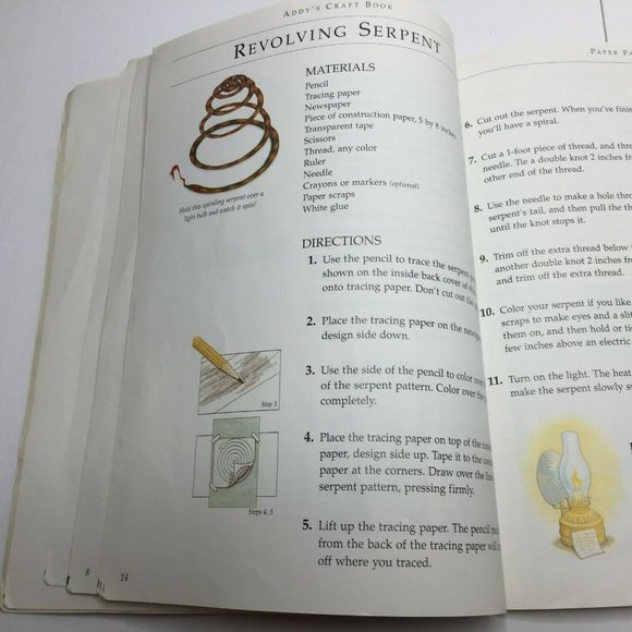 The American Girl Collection Addy's Craft Book Girls Crafts From The Past 1864 - Picture 5 of 11